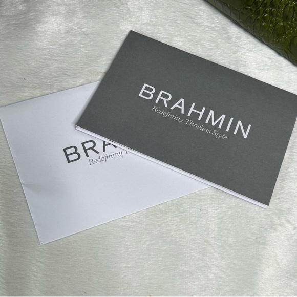 ❌SOLD❌Brahmin Small Harrison Chive Melbourne Hobo - Picture 12 of 14